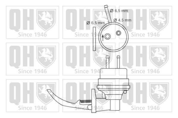 QUINTON HAZELL Kütusepump QFP235